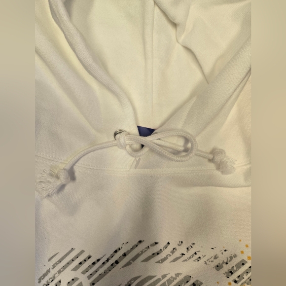 Ultimate Gaming Hoodie Champion M nwt $70 White Cool Students gamer graphics - Picture 5 of 16